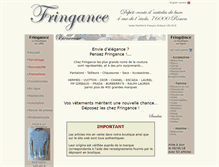 Tablet Screenshot of fringance.com